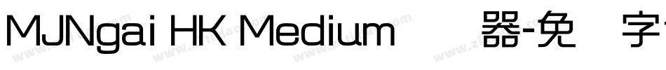 MJNgai HK Medium转换器字体转换